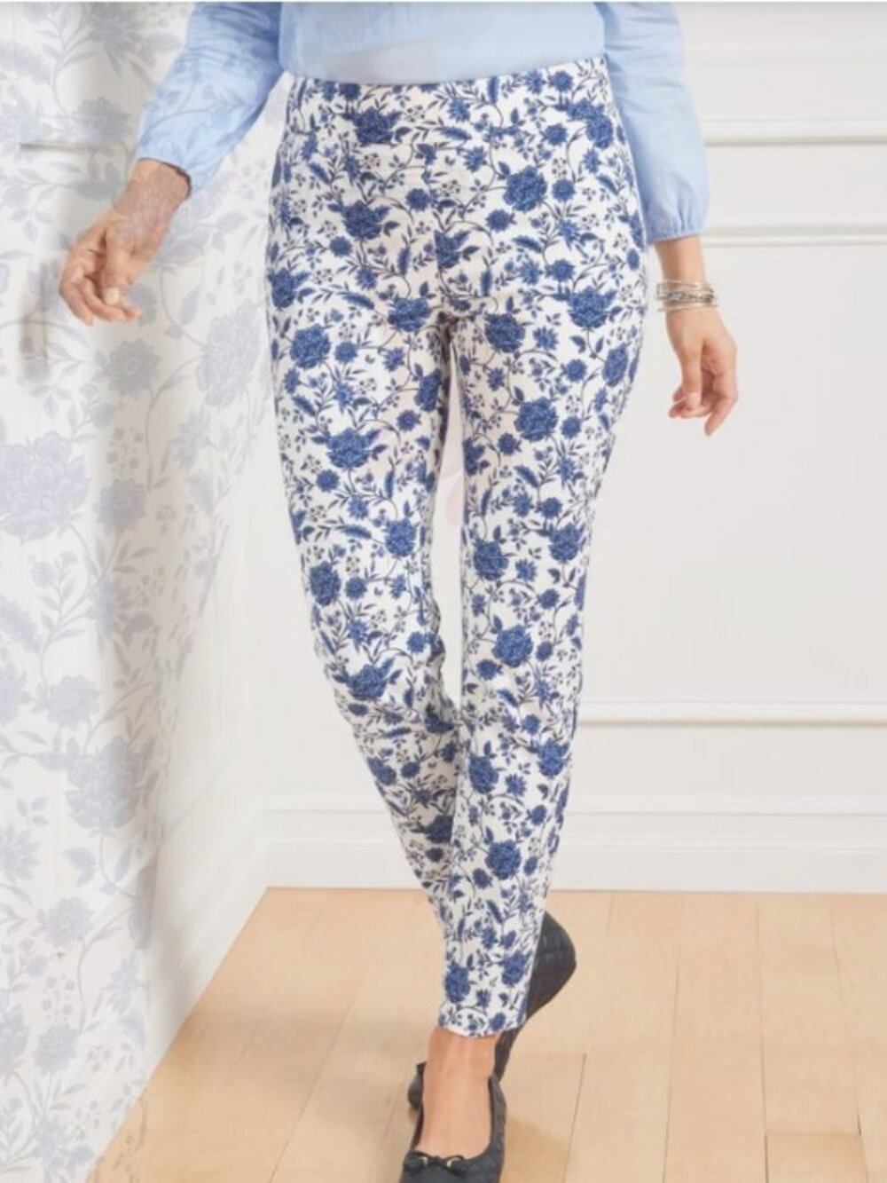 Chatham Ankle Pants - Vibrant Floral
